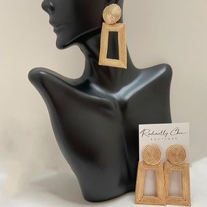 Gold Geometric Earrings